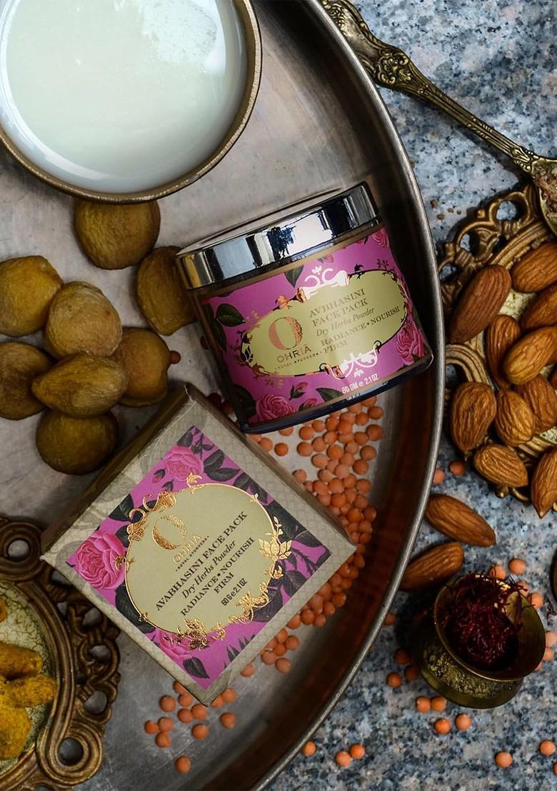 Ohria Ayurveda Avbhasini Face Pack Dry Herb Powder For Natural Skin Glow Norishment 60G