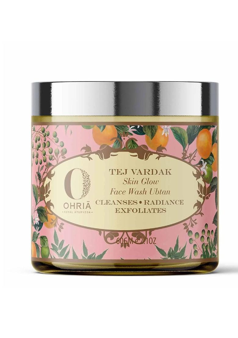 Ohria Ayurveda Tej Vardak Skin Glow Face Wash Ubtan Powder 60G
