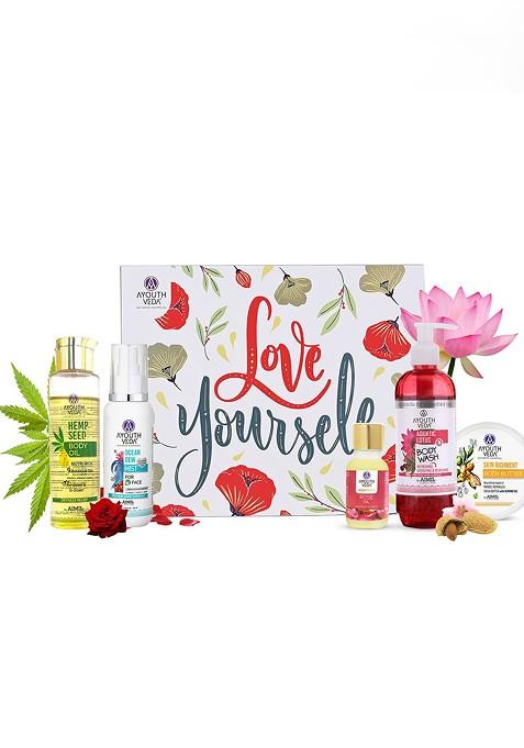 Ayouthveda Gift Of Wellness Set For Diwali Face Body Care Kit