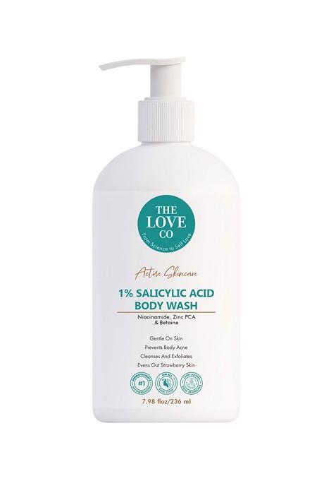 The Love Co 1 Salicylic Acid Body Wash Exfoliating Cleanser 236Ml