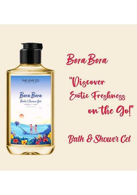 The Love Co Bora Bath Shower Gel With Vitamin E Shea 250Ml