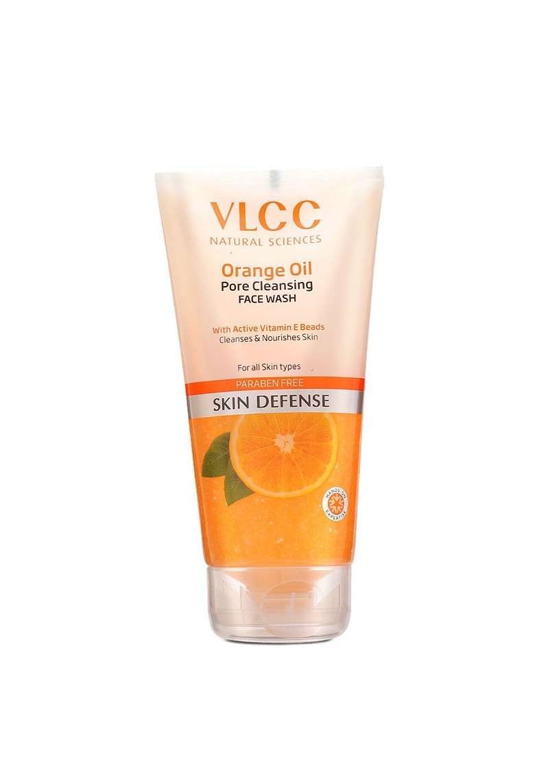 Vlcc Set Of 4 Skin Defense Face Wash 2 Neem Tulsi Orange Oil 150Ml Each - Indya