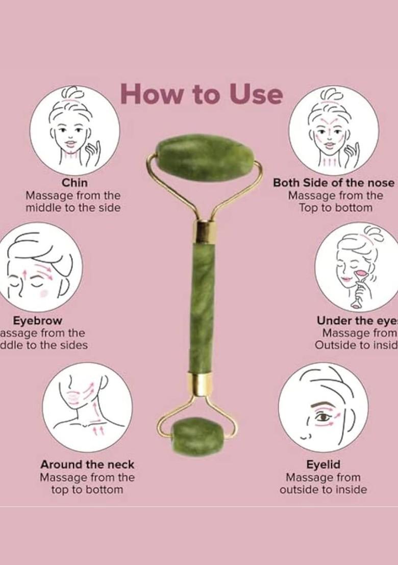 Feelhigh Saffron Scrub With Ice Roller Facial Massager