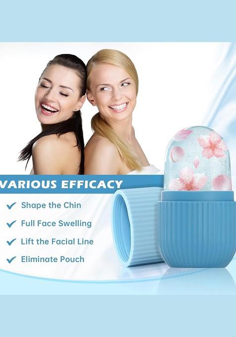 Feelhigh Saffron Scrub With Ice Roller Facial Massager