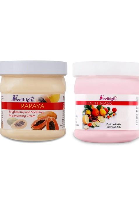 Feelhigh Papaya Cream Fruit Mask 1000Gm
