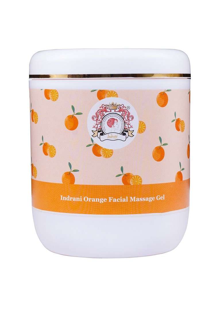 Indrani Cosmetics Orange Facial Massage Gel 1 Kg - Indya