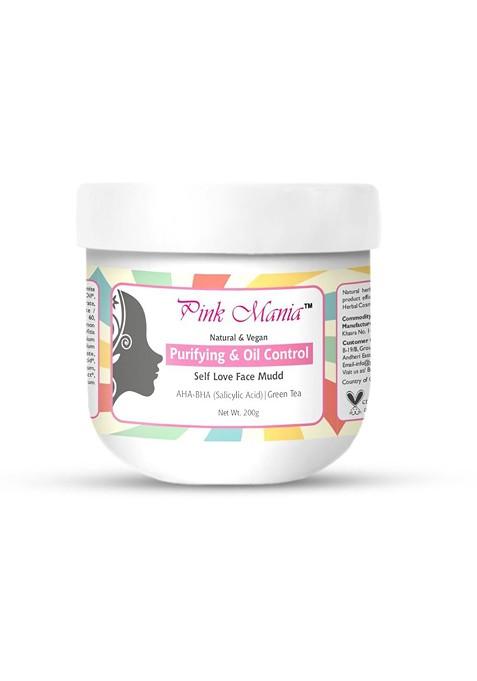 Passion Indulge Pink Mania Purifying Oil Control Face Mudd 200G