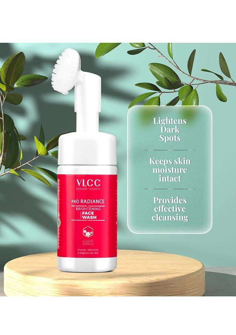 Vlcc Set Of 4 Pro Radiance Brightening Face Wash 100Ml Each - Indya