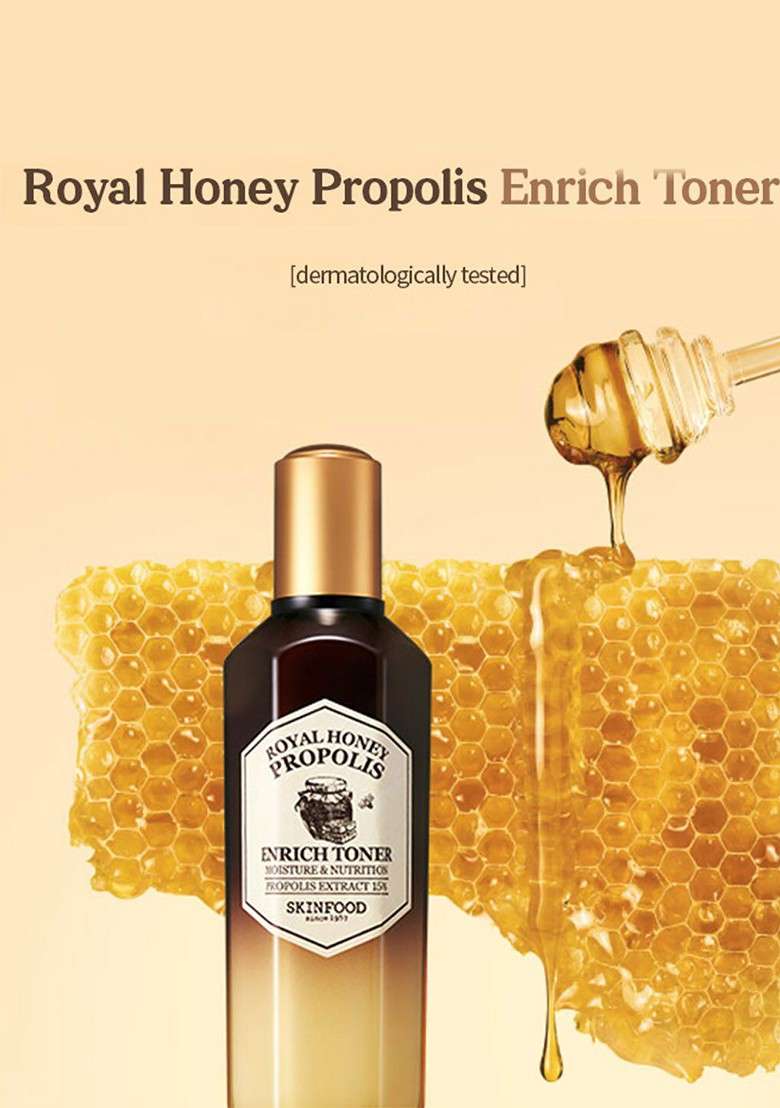 Skinfood Royal Honey Propolis Enrich Toner For Moisture Nutrition - Indya