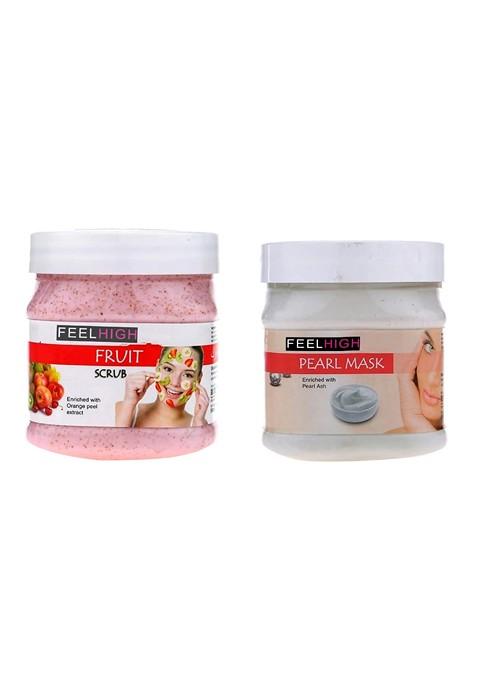 Feelhigh Feel High Face Body Fruit Scrub Pearl Mask
