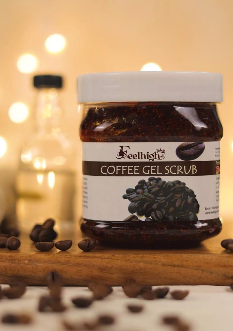 Feelhigh Face Body Aloe Vera Mask 500Ml Coffee Gel Scrub500Ml