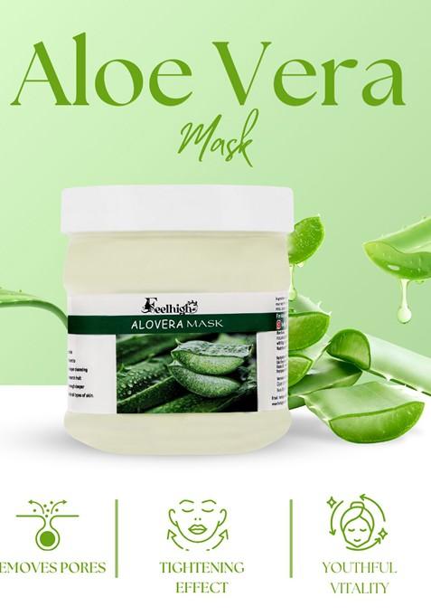 Feelhigh Face Body Aloe Vera Mask 500Ml Coffee Gel Scrub500Ml
