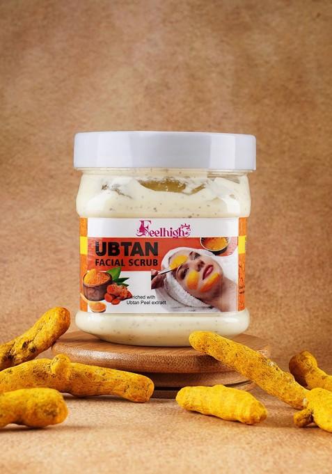 Feelhigh Face Body Aloe Vera Mask 500Ml Ubtan Scrub