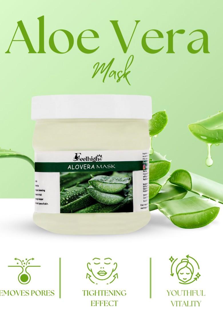 Feelhigh Face Body Aloe Vera Mask Apricoat Scrub 1000Ml