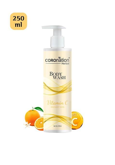 Coronation Herbal Vitamin C Radiant Skin Body Wash With Neem Oat Protein 250 Ml