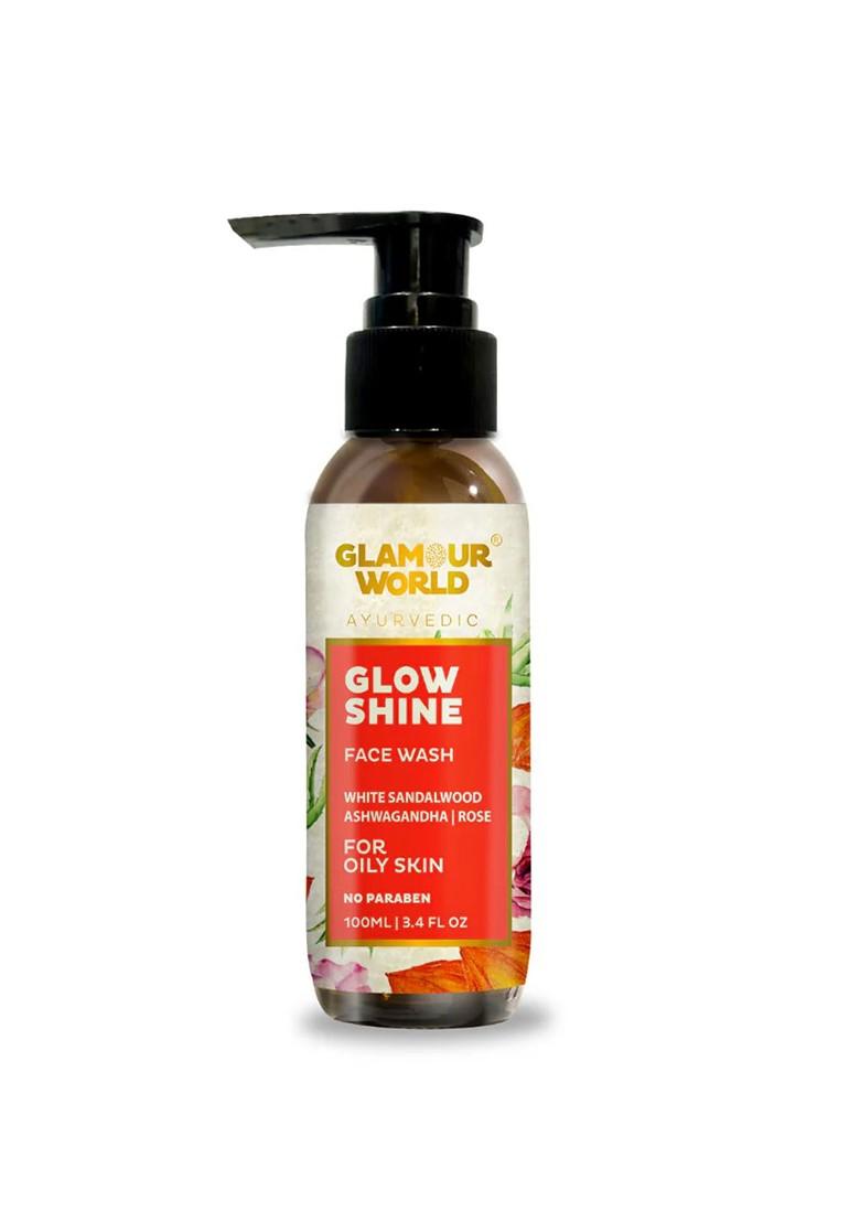 Glamour World Ayurvedic Glow Shine Face Wash 100Ml