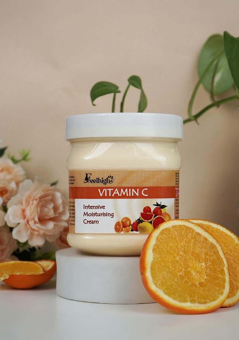 Feelhigh Set Of 4 Vitamin C Scrub Cream Mask Gel Facial Kit 500Ml Each