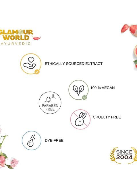 Glamour World Ayurvedic Glow Milk Body Wash 200Ml