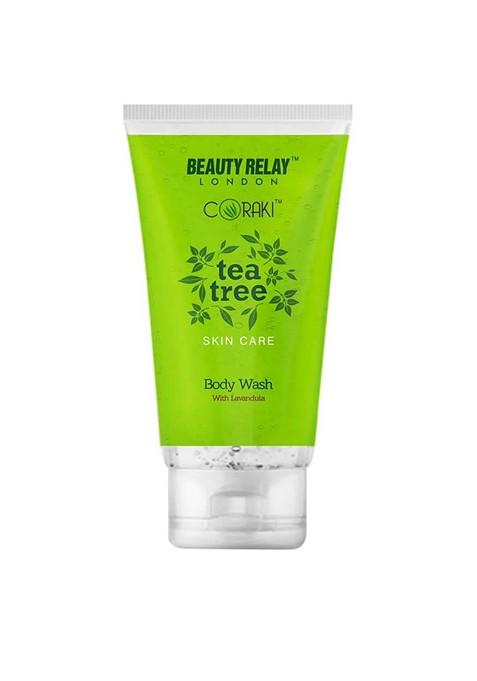 Beautyrelay London Tea Tree Body Wash With Vitamin E Lavender 200Ml