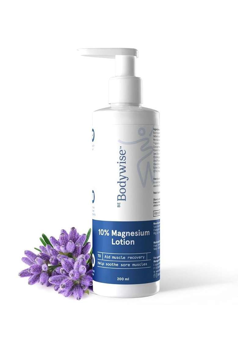 Be Bodywise 10 Magnesium Body Lotion 200Ml - Indya