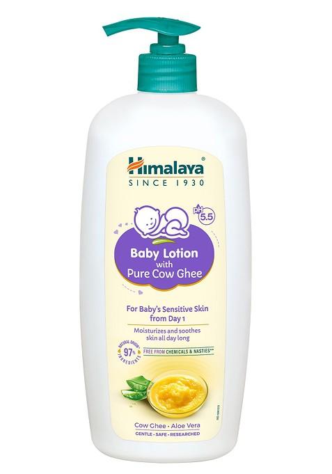 Himalaya Baby Lotion With Pure Cow Ghee Aloe Vera For Sensitive Skin 700 Ml