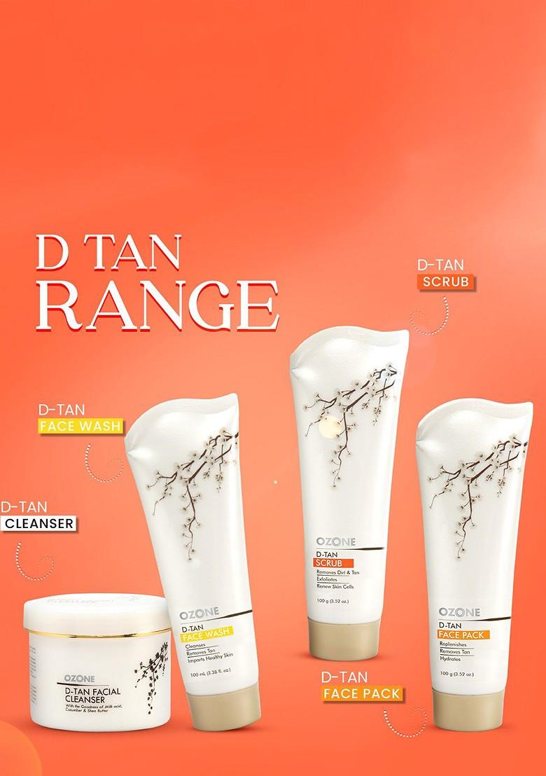 Ozone D Tan Face Scrub 100 G