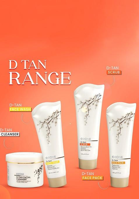 Ozone D Tan Face Scrub 100 G