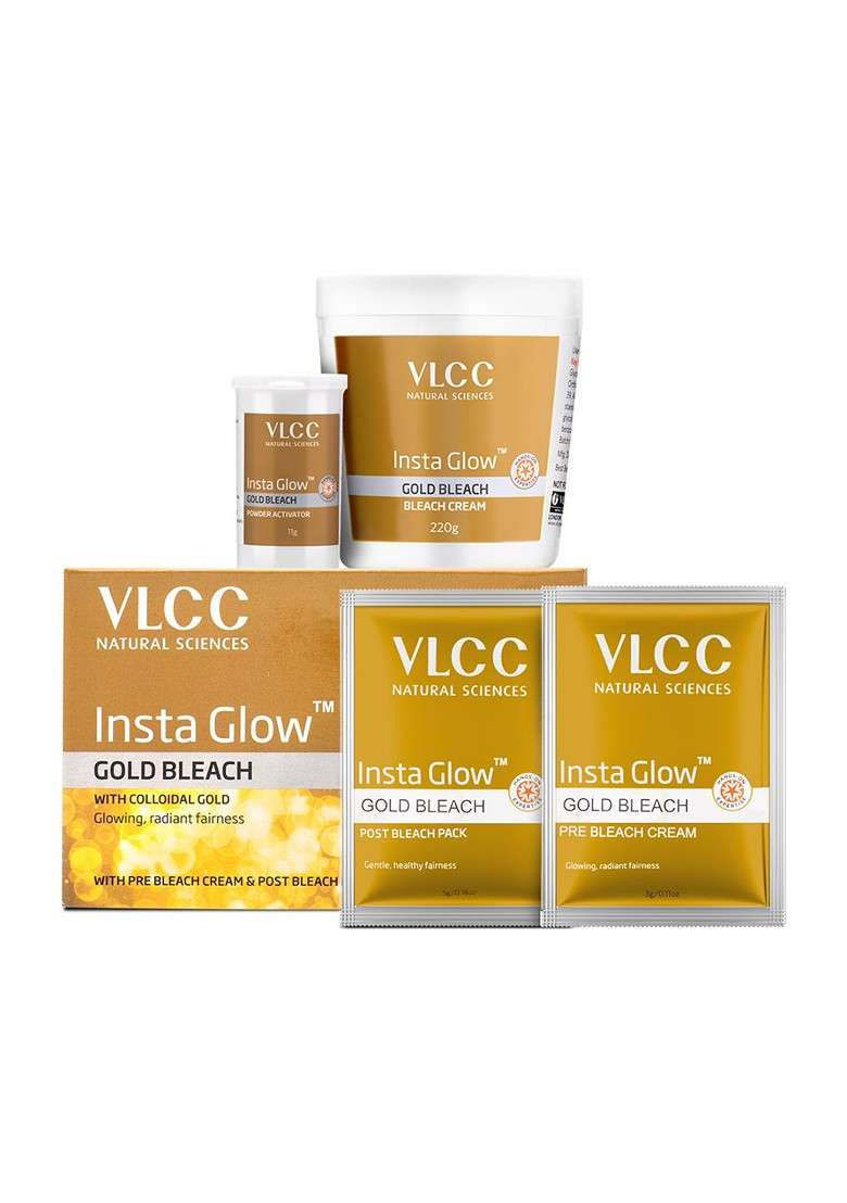 Vlcc Insta Glow Gold Bleach 402G - Indya