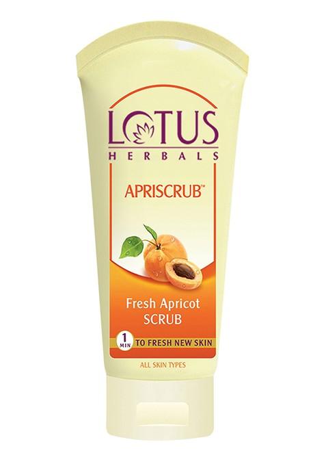 Lotus Herbals Sustainable Apriscrub Fresh Apricot Scrub 100G