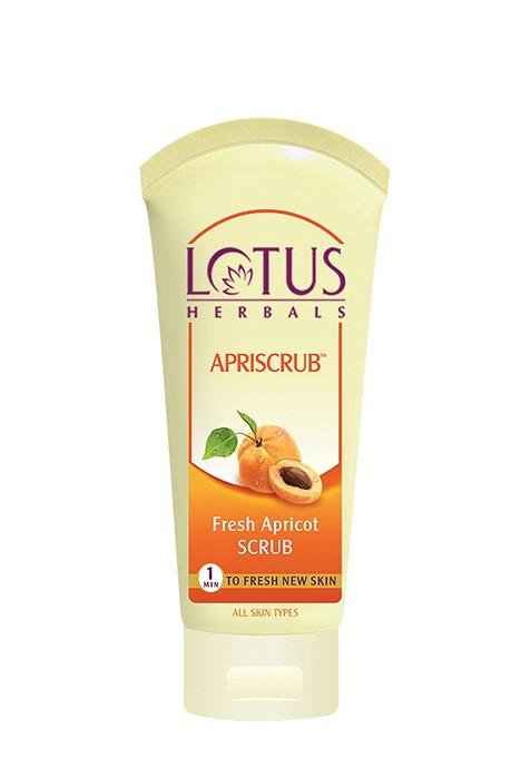 Lotus Herbals Sustainable Apriscrub Fresh Apricot Scrub 100G