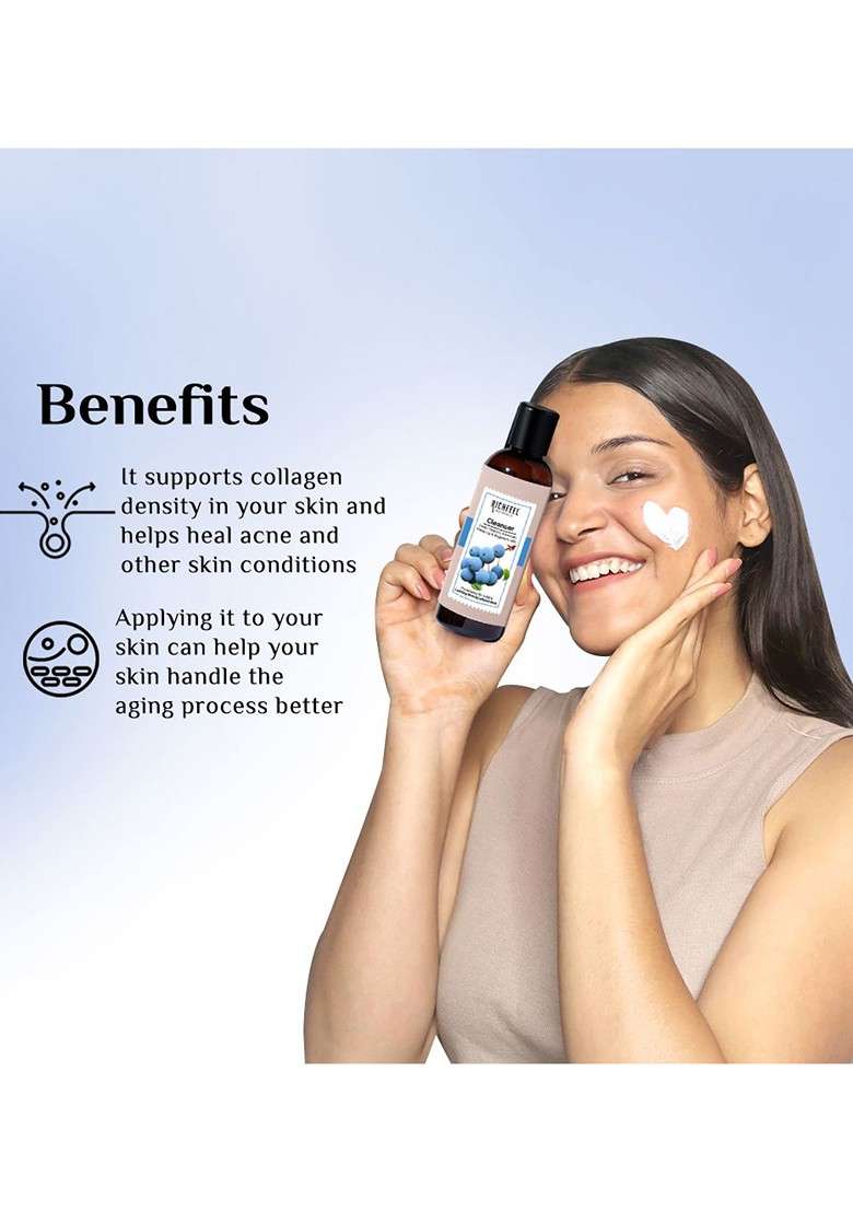 Richfeel Set Of 3 Face Cleanser To Help Deep Cleanse 100 Ml Each - Indya