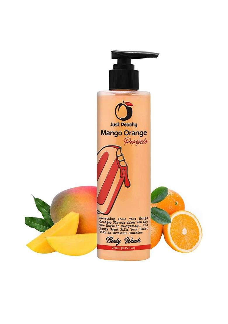 Just Peachy Mango Orange Popsicle Body Wash 250Ml - Indya