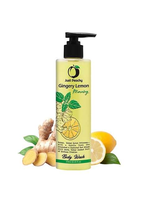 Just Peachy Gingery Lemon Morning Body Wash 250Ml