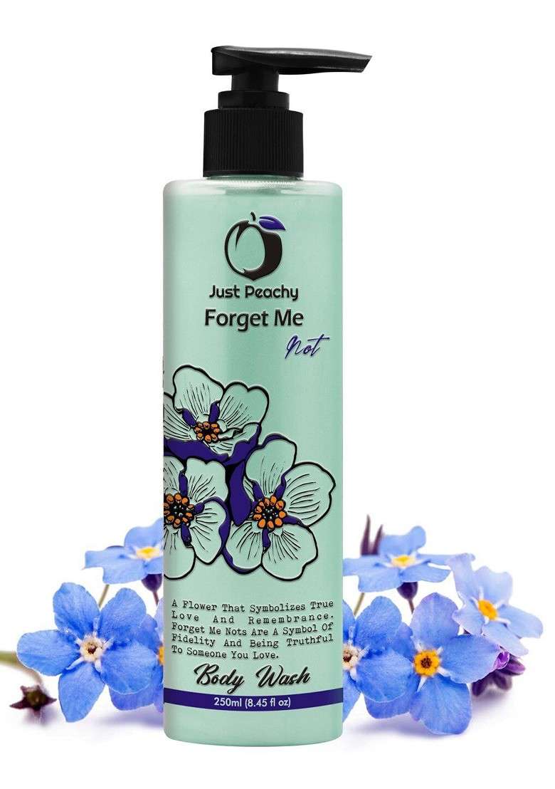 Just Peachy Forget Me Not Body Wash 250Ml - Indya