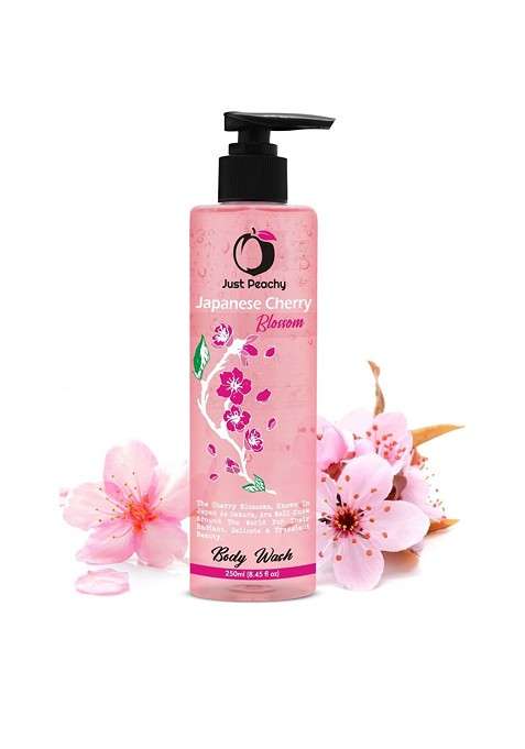 Just Peachy Japanese Cherry Blossom Body Wash 250Ml