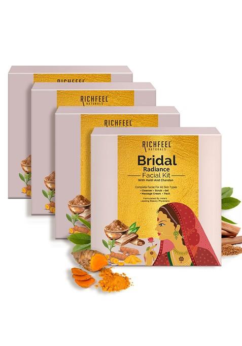Richfeel Pack Of 4 Bridal Radiance Facial Kit