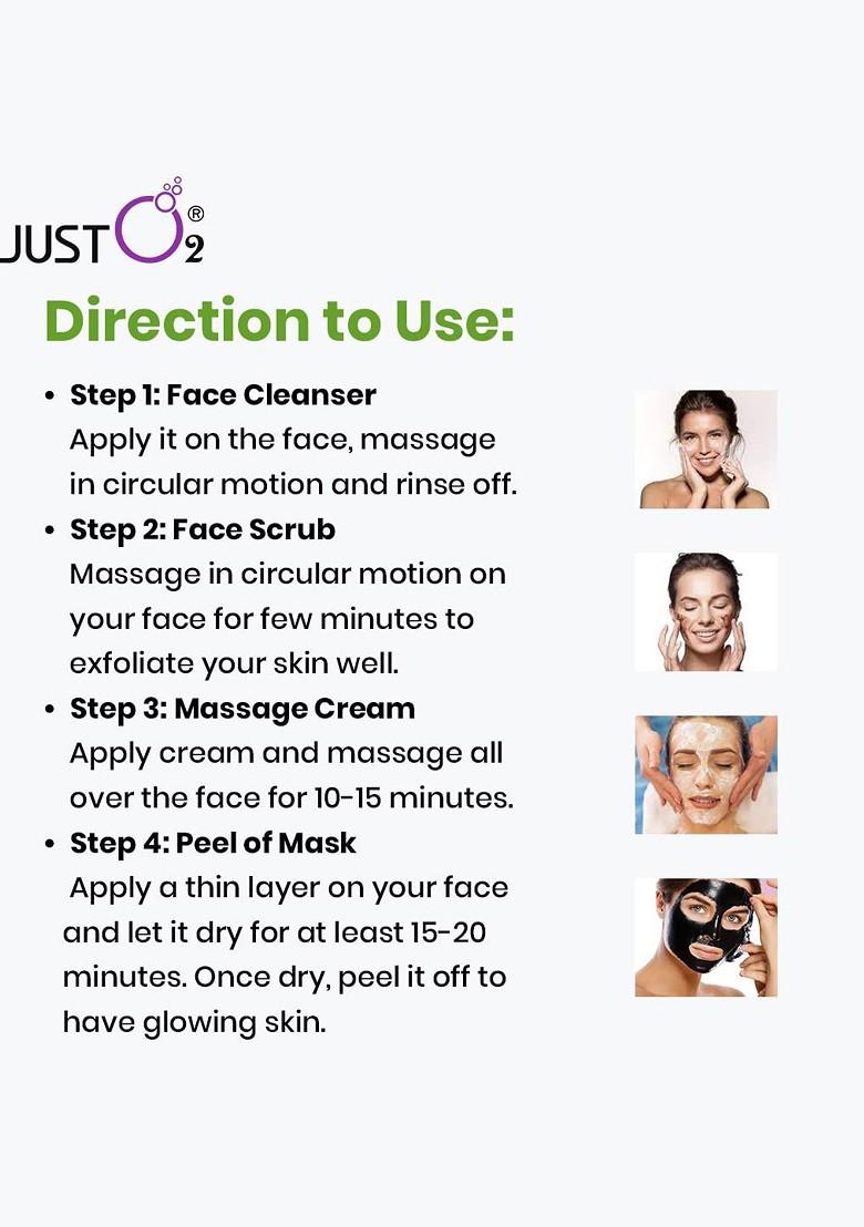 Beautyrelay London Activated Charcoal Facial Kit With Peel Off Rubber Mask 59G