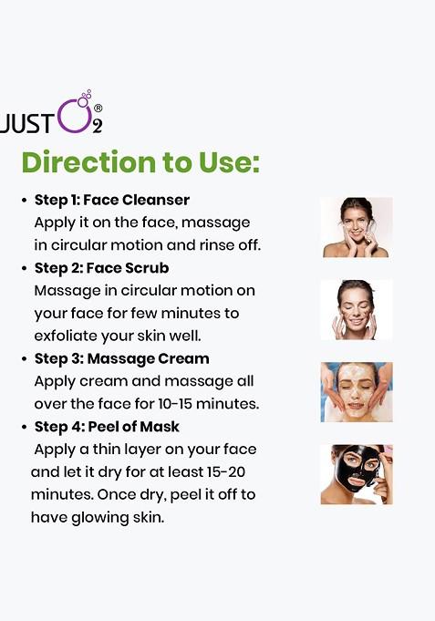 Beautyrelay London Activated Charcoal Facial Kit With Peel Off Rubber Mask 59G