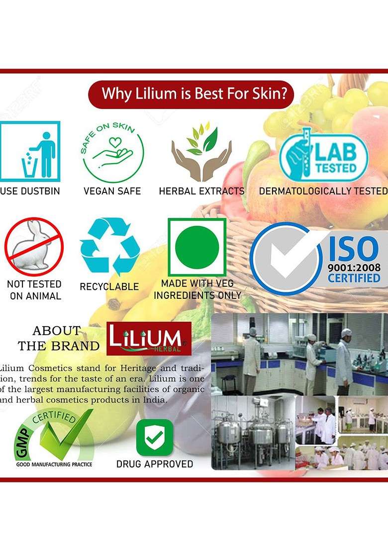 Lilium Fruit Facial Kit - Indya