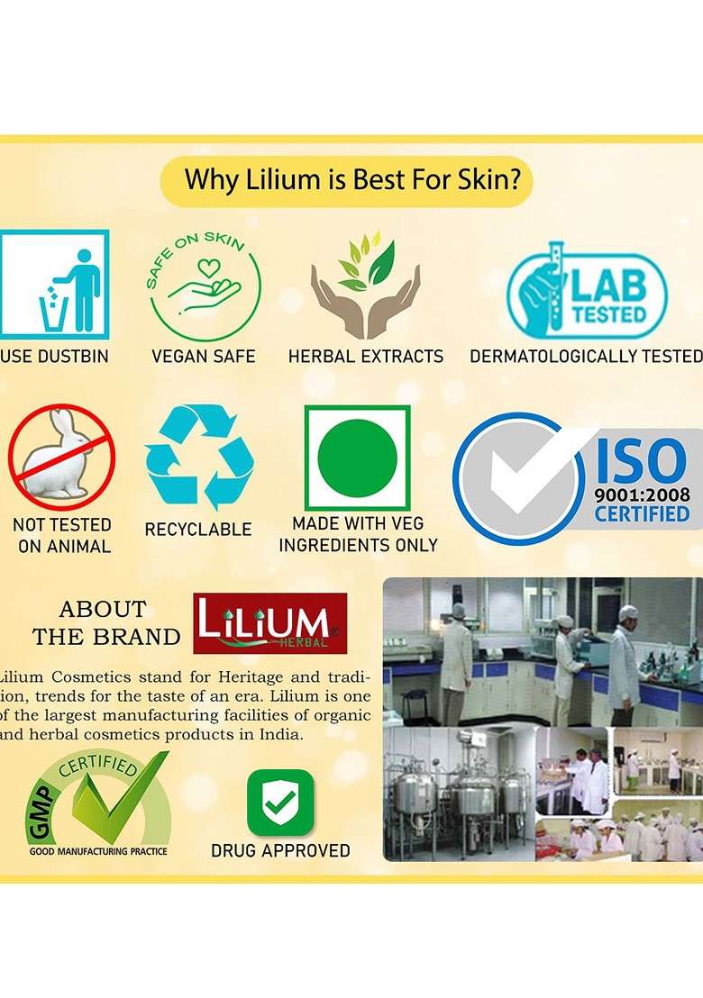 Lilium Gold Honey Dermatologically Tested Facial Kit - Indya