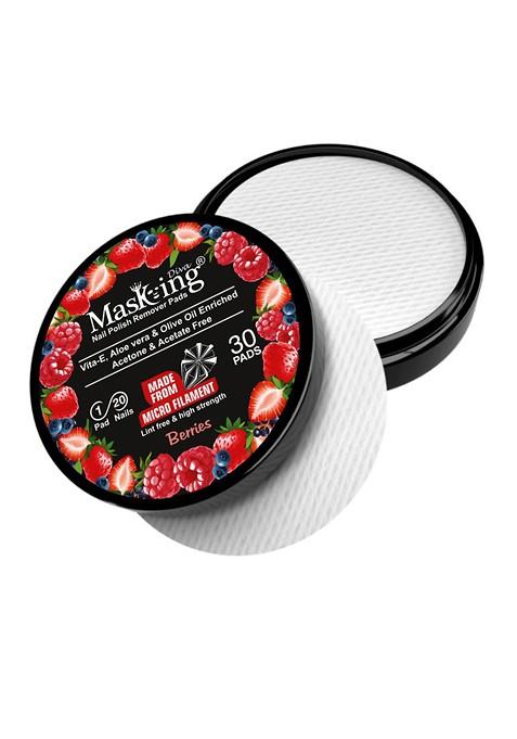 Masking Pack Of 4 Bamboo Facial Mask And Nail Polish Remover Combo