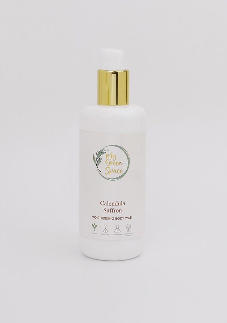 My Green Space Paraben Free Natural Calendula Saffron Moisturising Body Wash 250 Ml