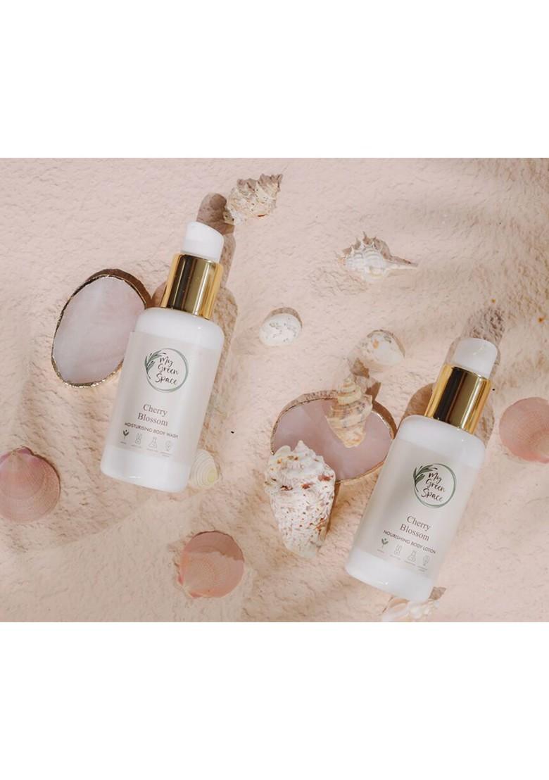 My Green Space Paraben Free Natural Cherry Blossom Moisturising Body Wash 120 Ml