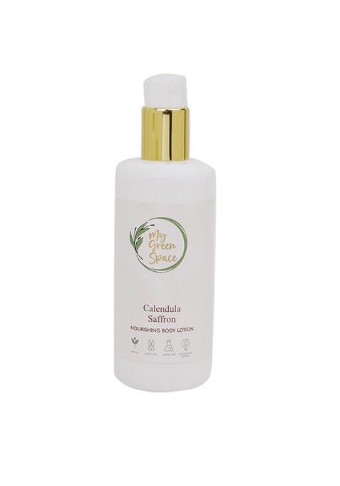 My Green Space Paraben Free Natural Calendula Saffron Nourishing Body Lotion 250 Ml