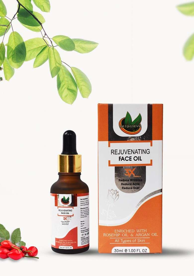 Naturenova Herbals Acne Face Wash Oil Serum 195Ml - Indya