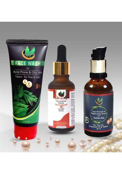 Naturenova Herbals Acne Face Wash Oil Serum 195Ml