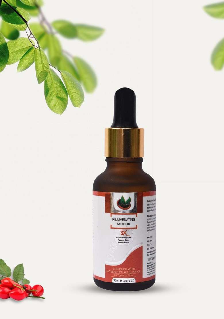 Naturenova Herbals Face Serum 30 Ml Oil Toner 100 - Indya