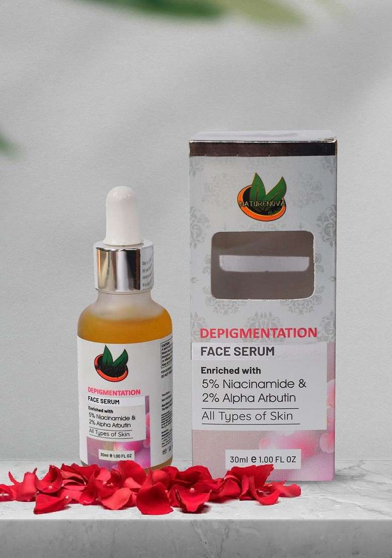 Naturenova Herbals Face Serum 30 Ml Oil Toner 100 - Indya