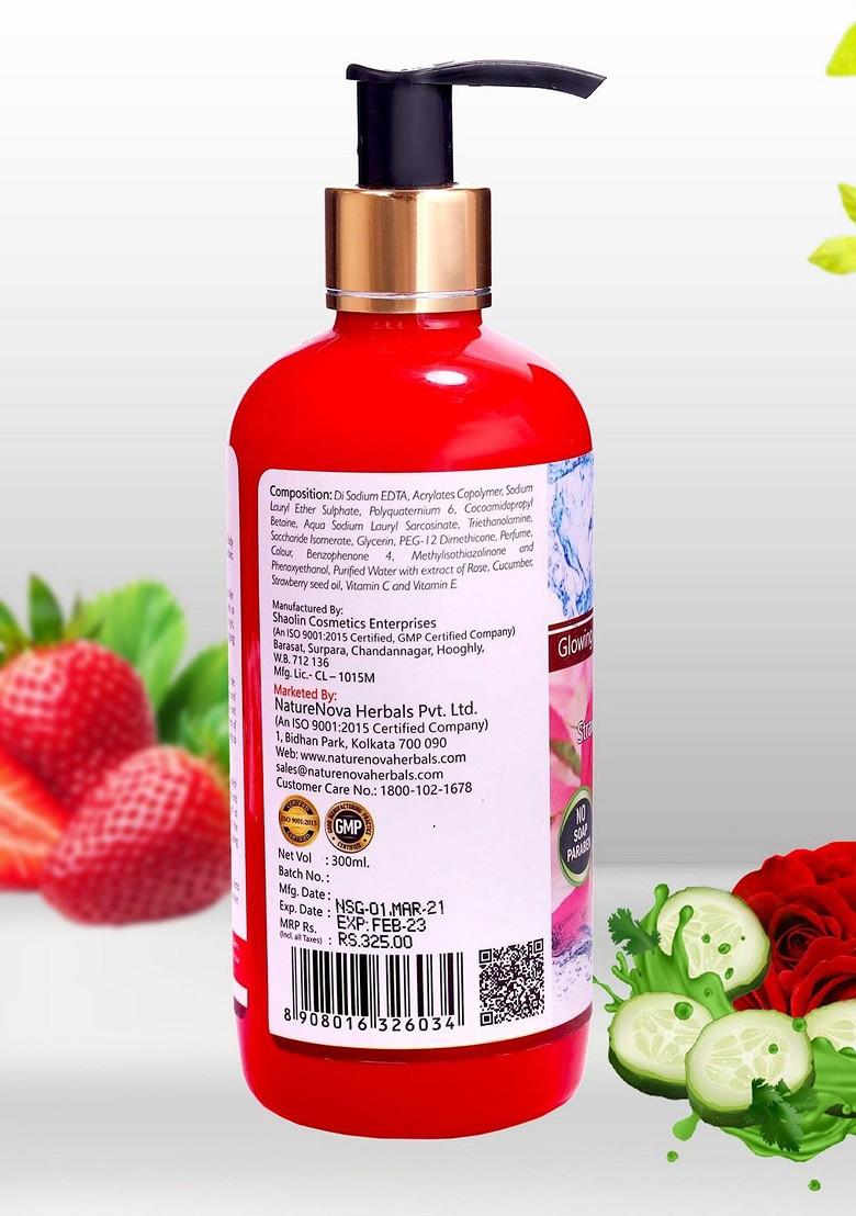 Naturenova Herbals Glowing Revitalizing Body Shower Gel 300 Ml