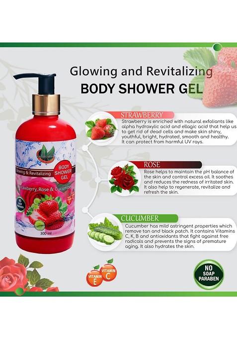 Naturenova Herbals Glowing Revitalizing Body Shower Gel 300 Ml
